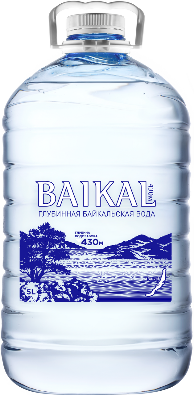 Вода Baikal430 глубинная негазированная, 5л
