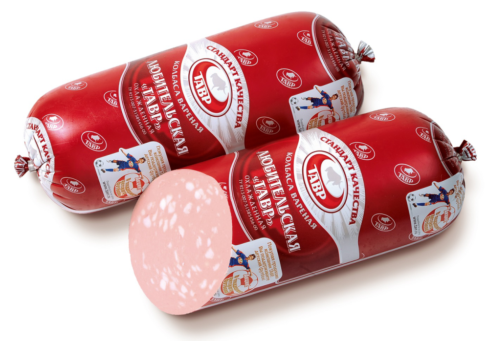 Колбаса Тавр Любительская вареная, 500г