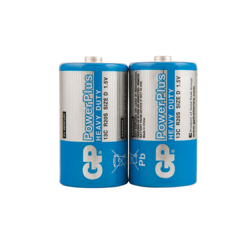 Батарейки GP Powerplus D 2 шт