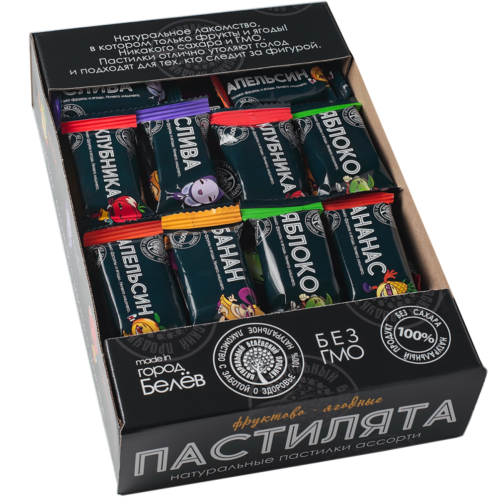 Пастилки Натуральный Белевский продукт Пастилята в ассортименте, 800г