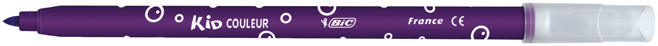 Фломастеры цветные BIC Kid Couleur смываемые 24 цвета 24 шт