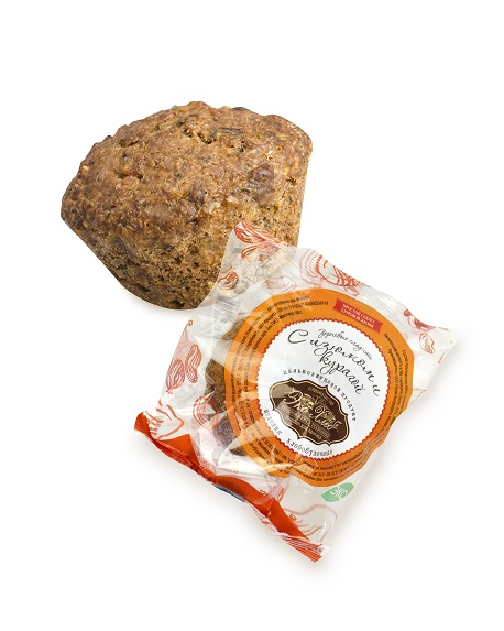 Сладости Экохлеб из пророщенной пшеницы с курагой и изюмом, 100г