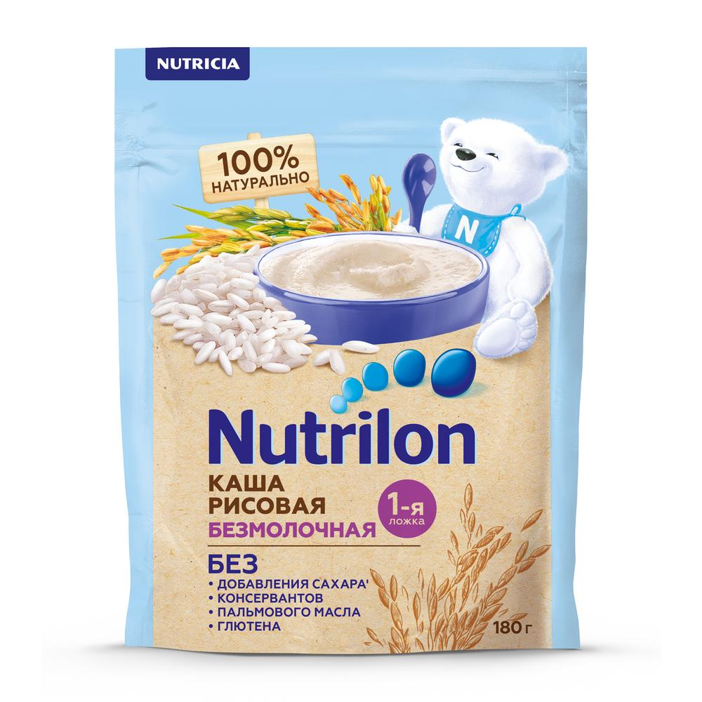 Каша Nutrilon рисовая безмолочная, 180г