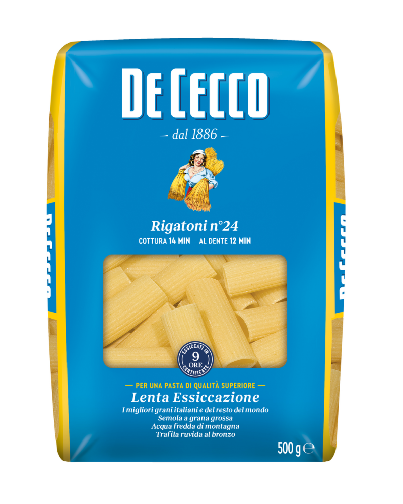 Ригатони De Cecco Rigatoni №24, 500г