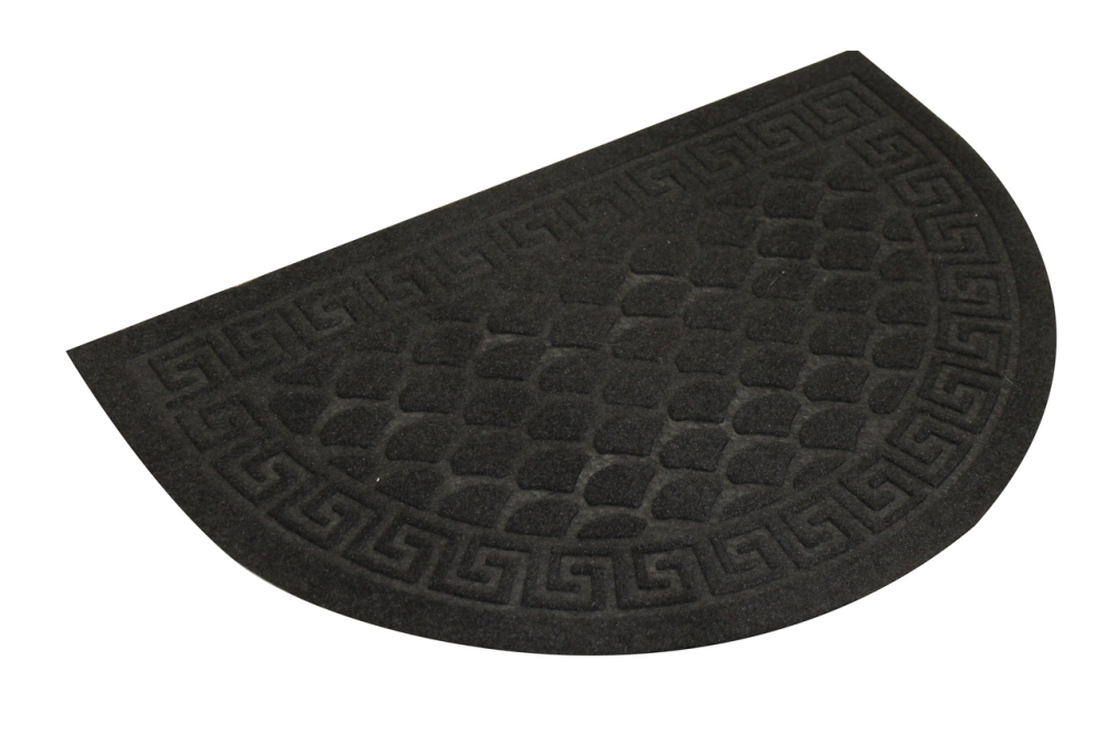 Tarrington House Коврик Холл влаговпитывающий черный, 90 х 90см