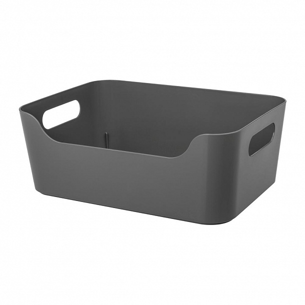 Корзина универсальная Эконова Scandi белая 3.1л, 24 х 17 х 9см