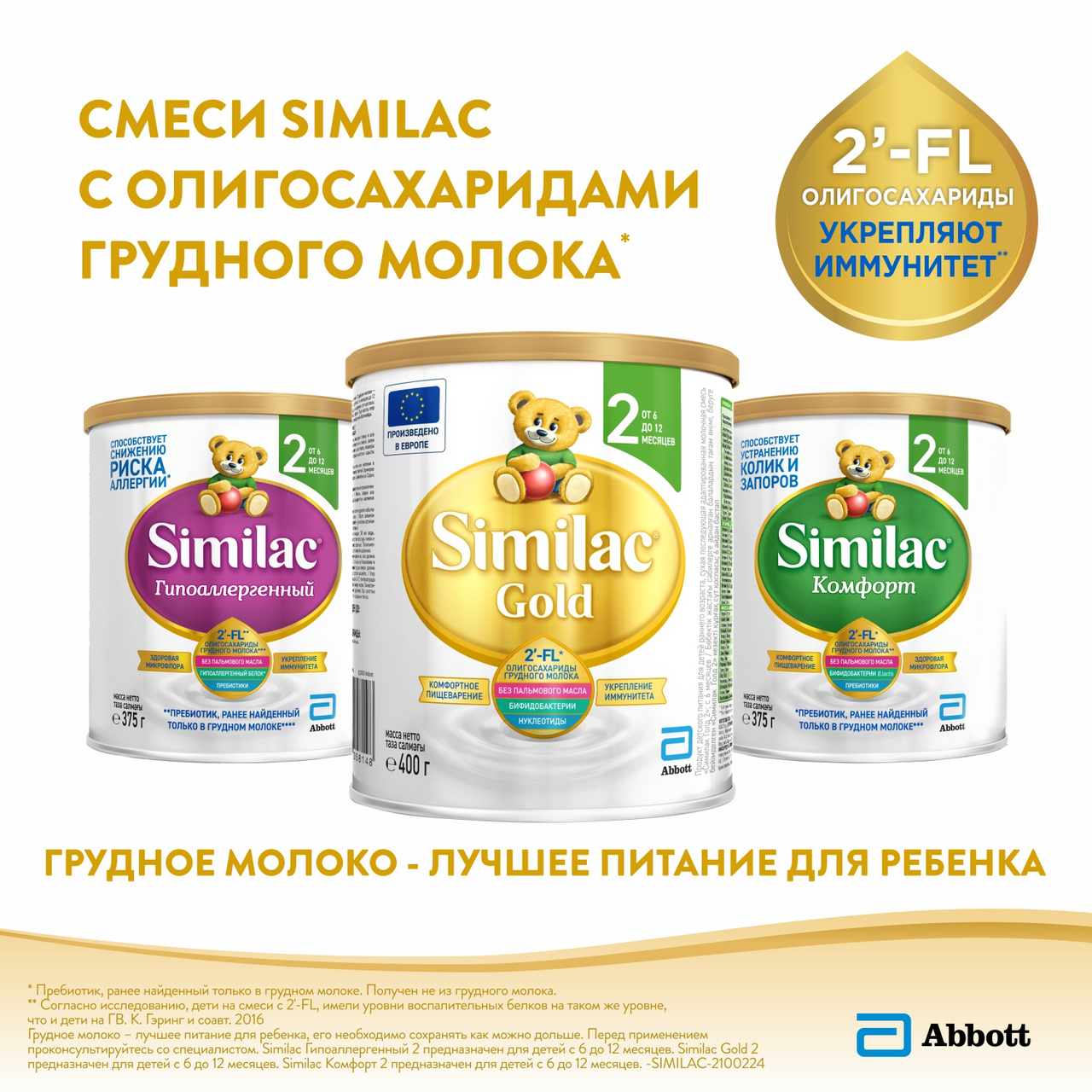 Смесь Similac Изомил с рождения, 400г