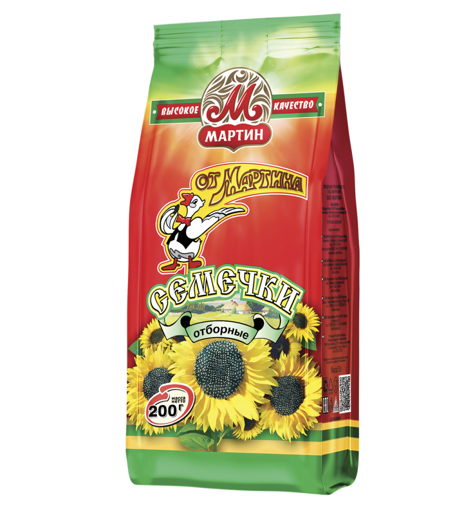 Семечки от Мартина отборные 200г