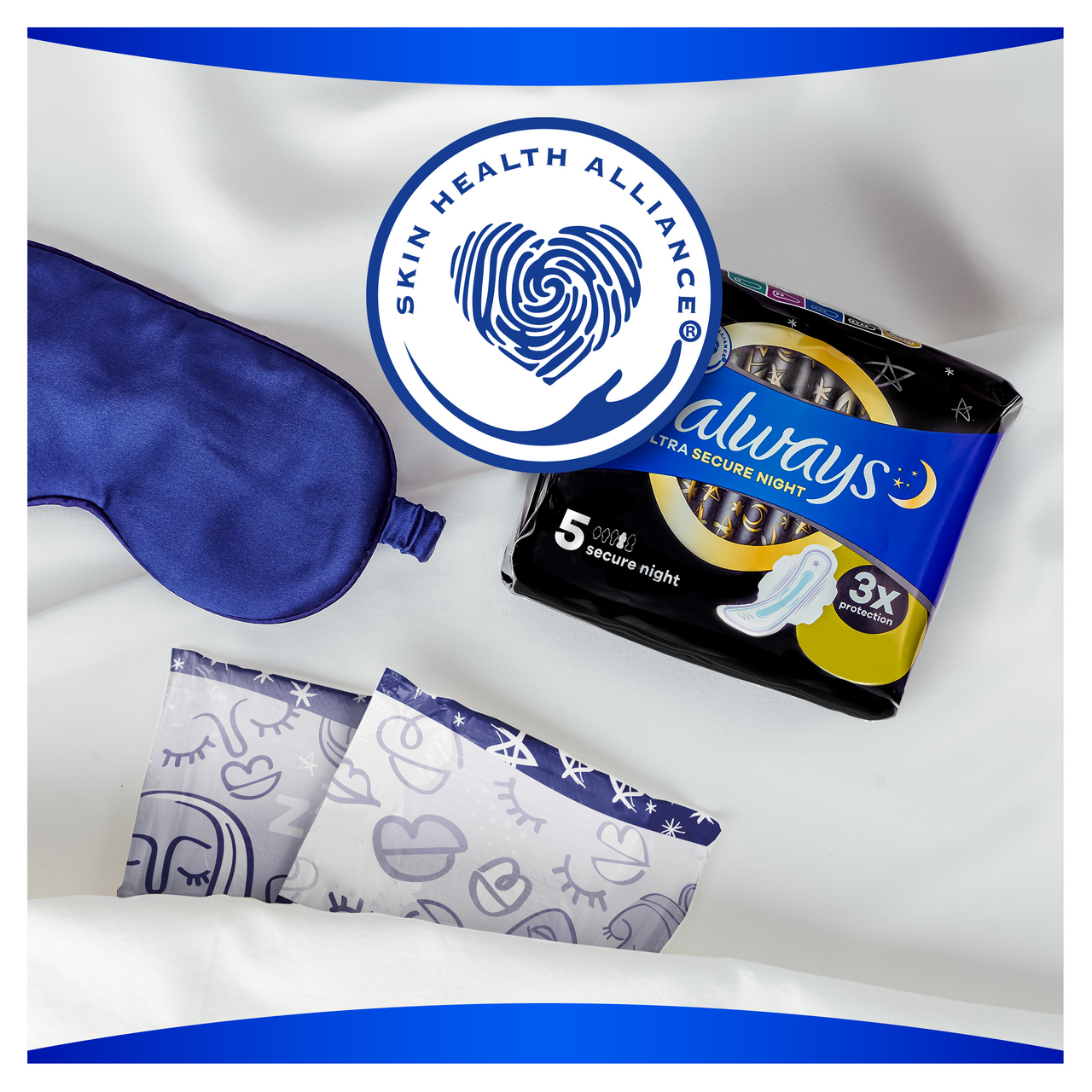 Прокладки женские Always Ultra Secure Night гигиенические 6 шт