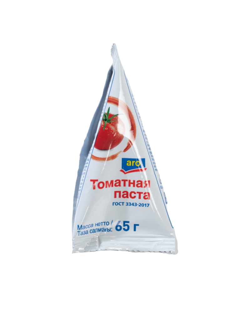 Томатная паста ARO 25% ГОСТ, 65 г