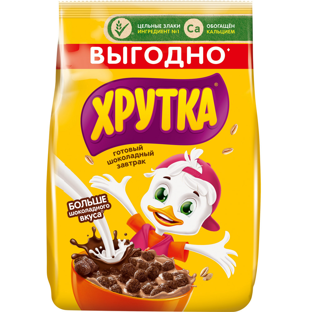 Завтрак готовый Хрутка Шоколадный, 650г