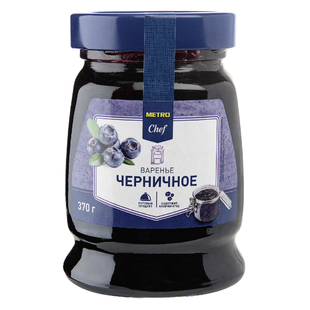 METRO Chef Варенье домашнее десертное черника, 370г