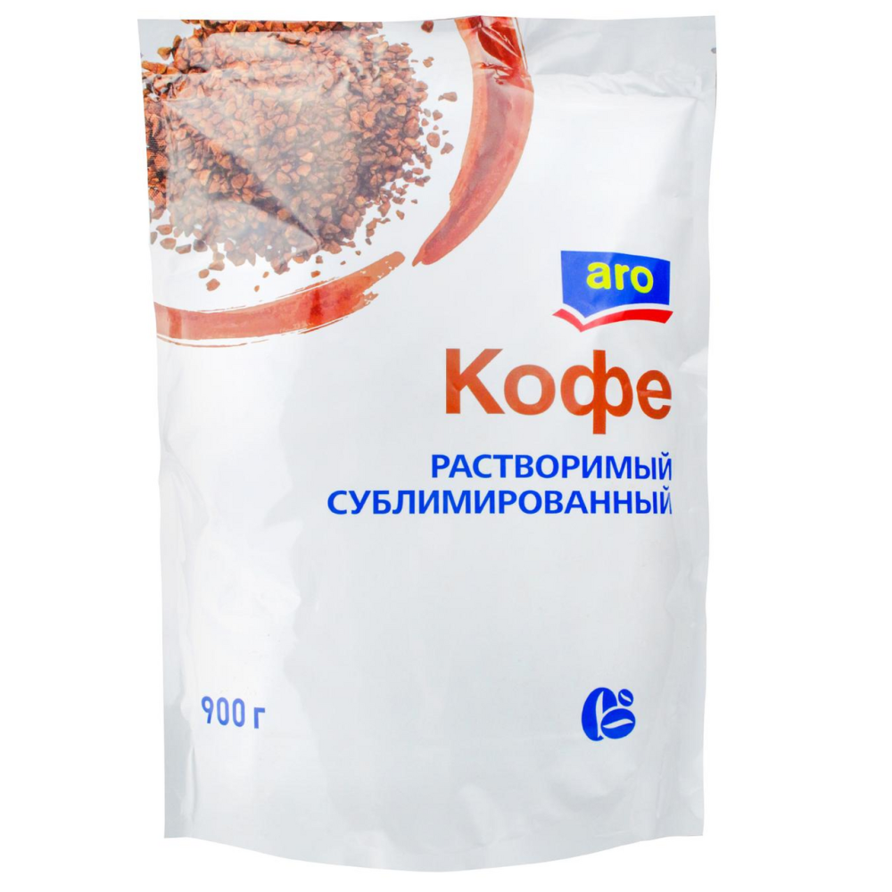 Кофе растворимый ARO сублимированный, 900 г
