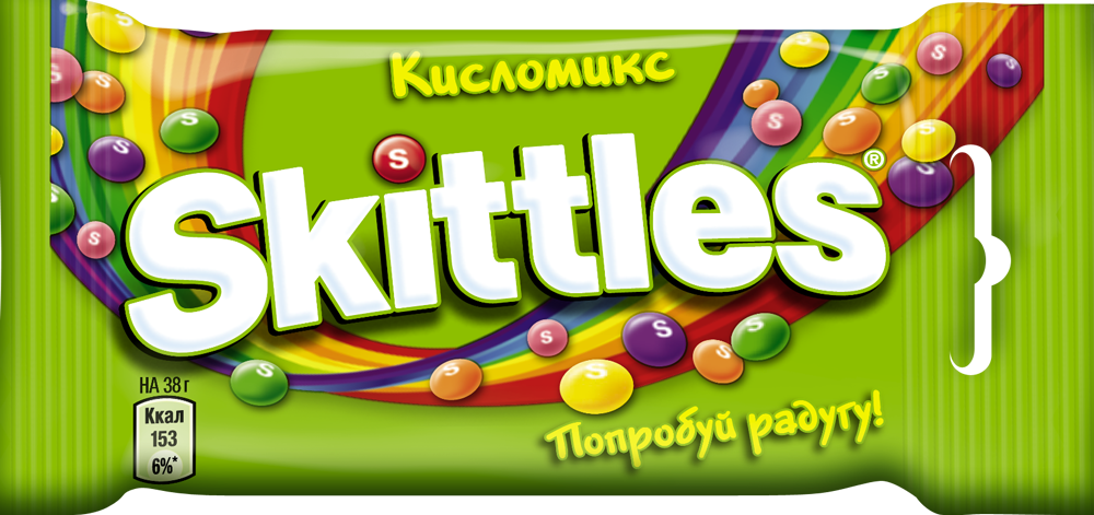 Жевательные конфеты Skittles \"Кисломикс\", 38г