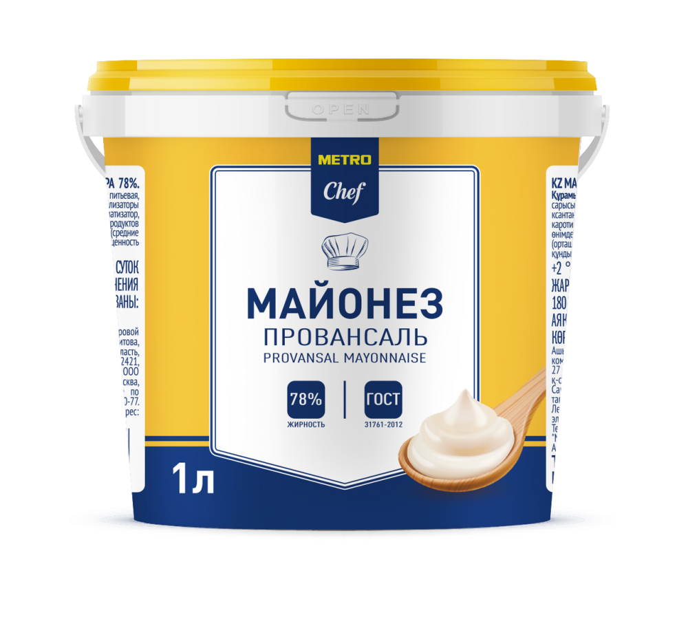 METRO Chef Майонез Провансаль 78% 1 л
