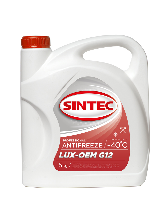 Антифриз Sintec LUX 5 кг