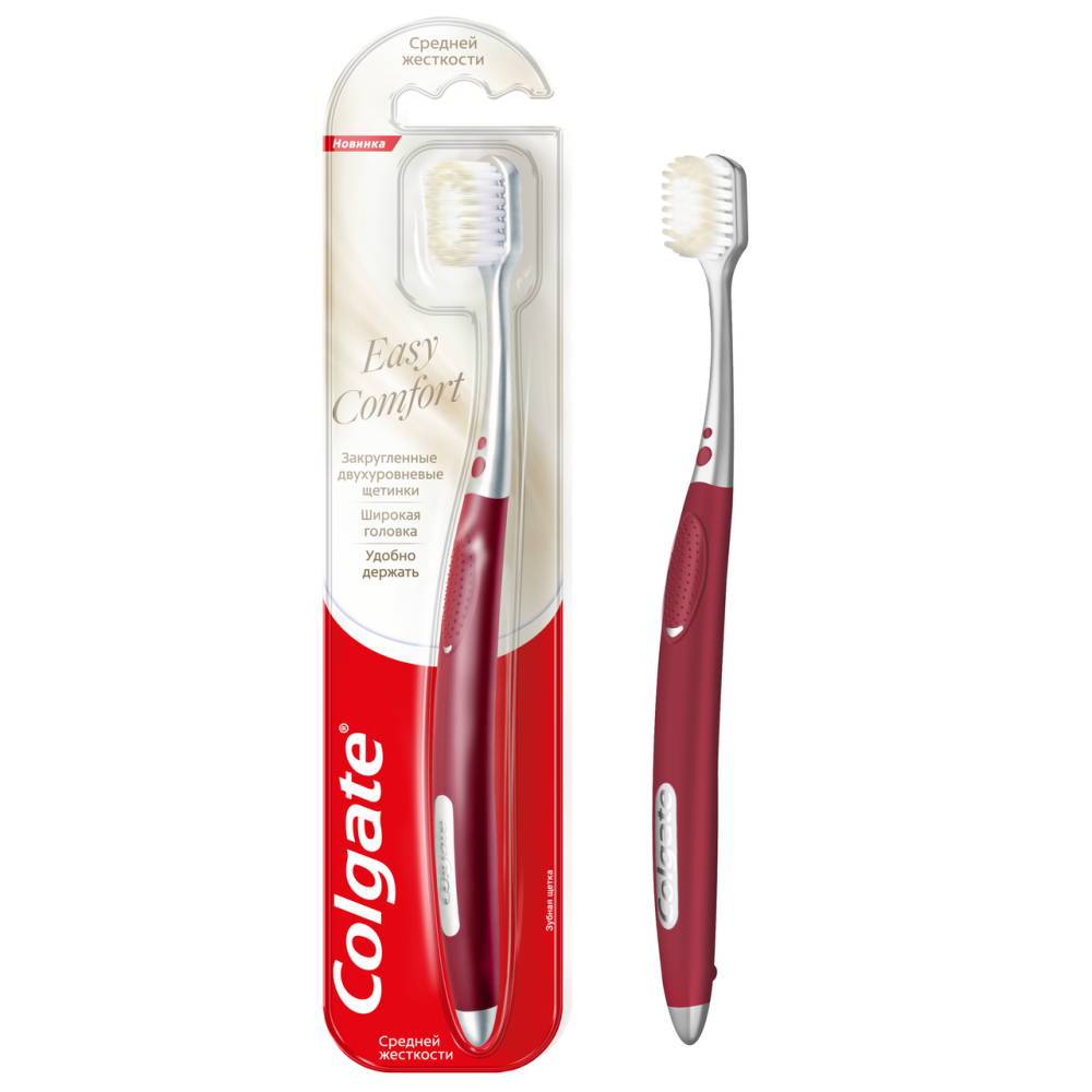 Щетка зубная средняя Colgate Easy Comfort