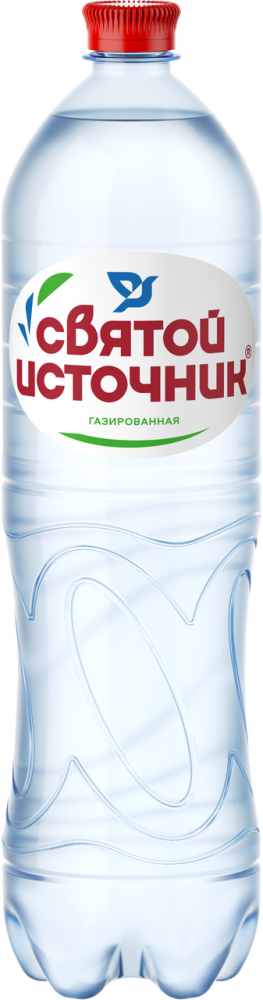 Вода Святой Источник газированная, 1,5л
