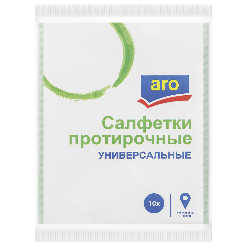 Aro Салфетки протирочные универсальные 38 x 30см, 10шт