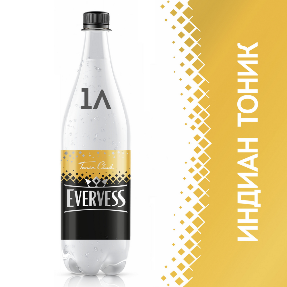 Напиток газированный Evervess Тоник 1 л