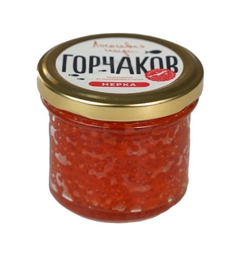 Икра лососевая Gorchakov Group нерка, 100г