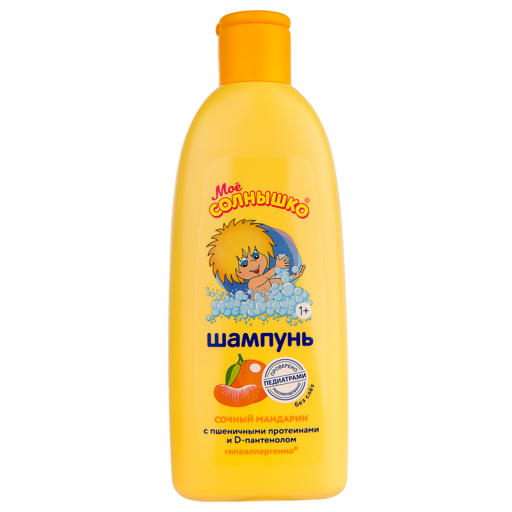 Шампунь Мое солнышко для волос сочный мандарин, 400мл