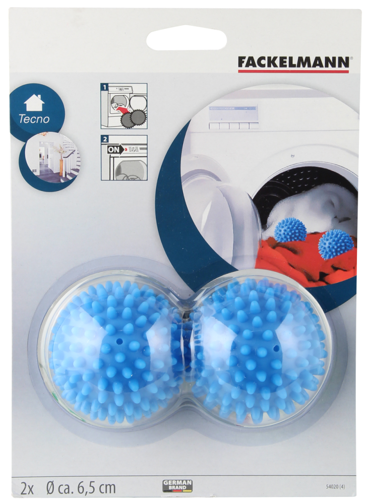Шарики Fackelmann для стирки 6,5 см 2 шт