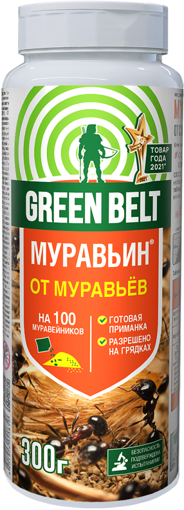Средство от муравьев ГРИН БЭЛТ Муравьин туба, 300 г