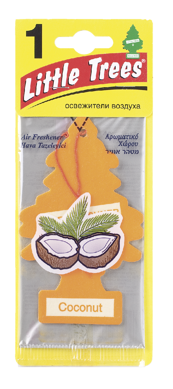 Ароматизатор Little Trees Ёлочка Vanillaroma подвесной