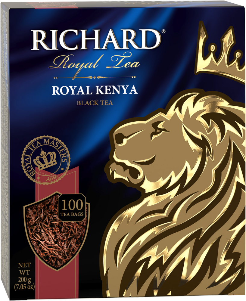 Чай черный Richard Royal Kenya в пакетиках 2 г x 100 шт