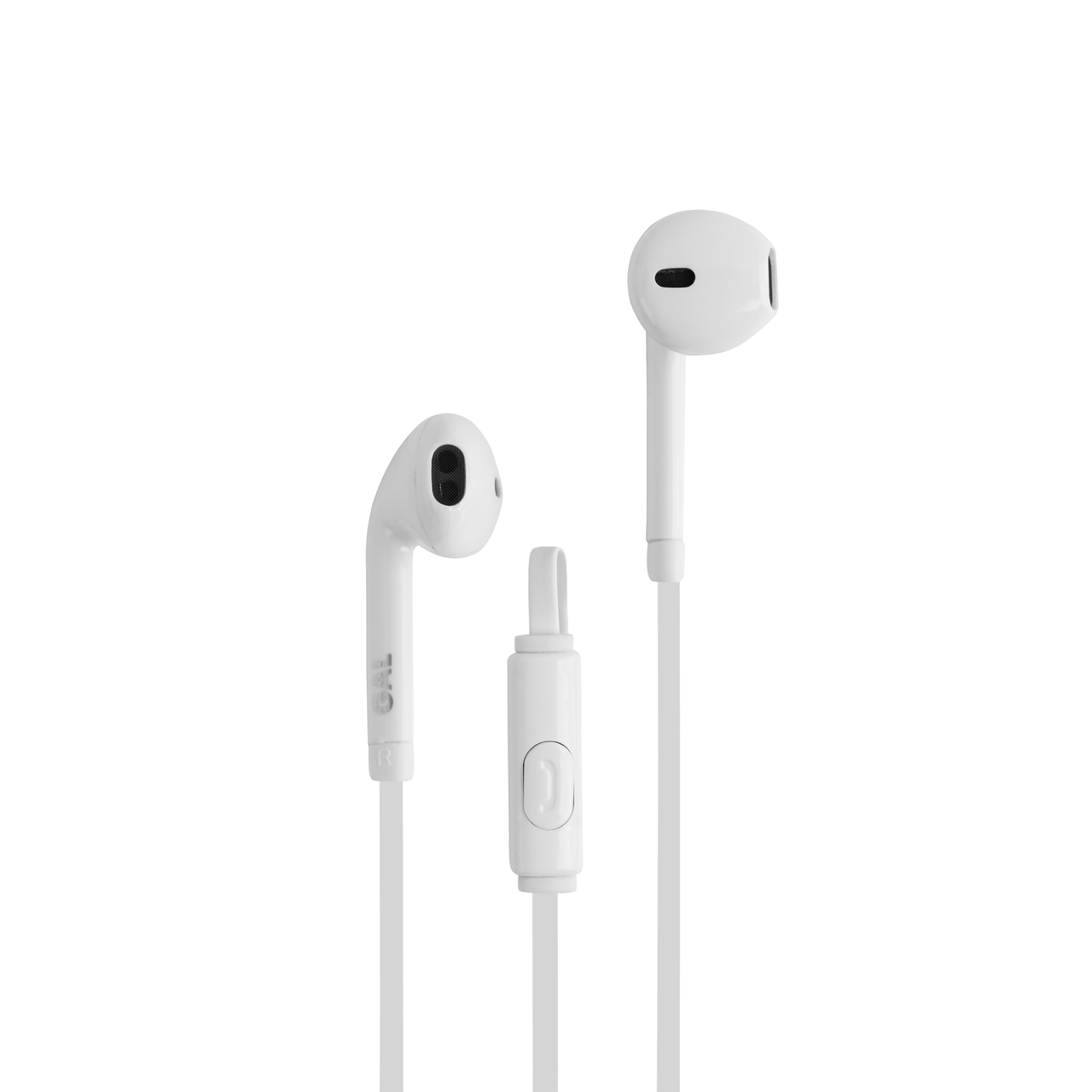 Наушники Gal с микрофоном HM-060WT белые