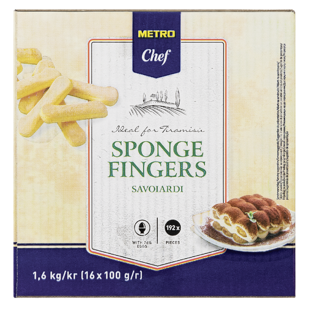 METRO Chef Печенье Савоярди, 1600г