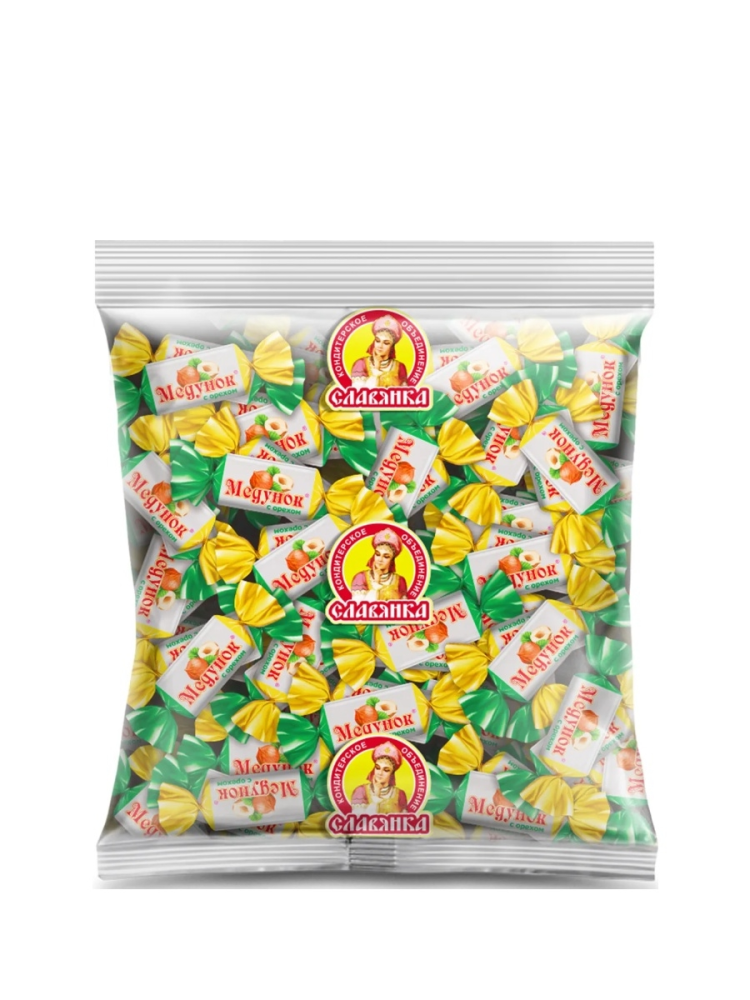 Конфеты Славянка Медунок с орехом, 1кг