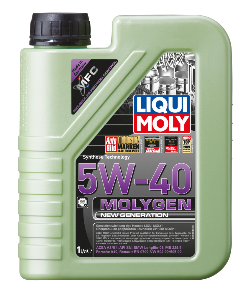 Масло Liqui Moly Molygen New Generation 5W-40 моторное 1 л