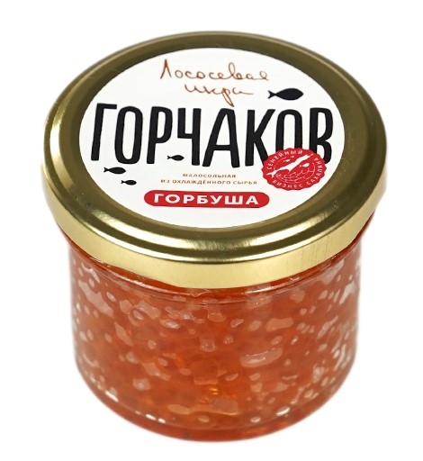 Икра лососевая Gorchakov Group горбуша, 100г