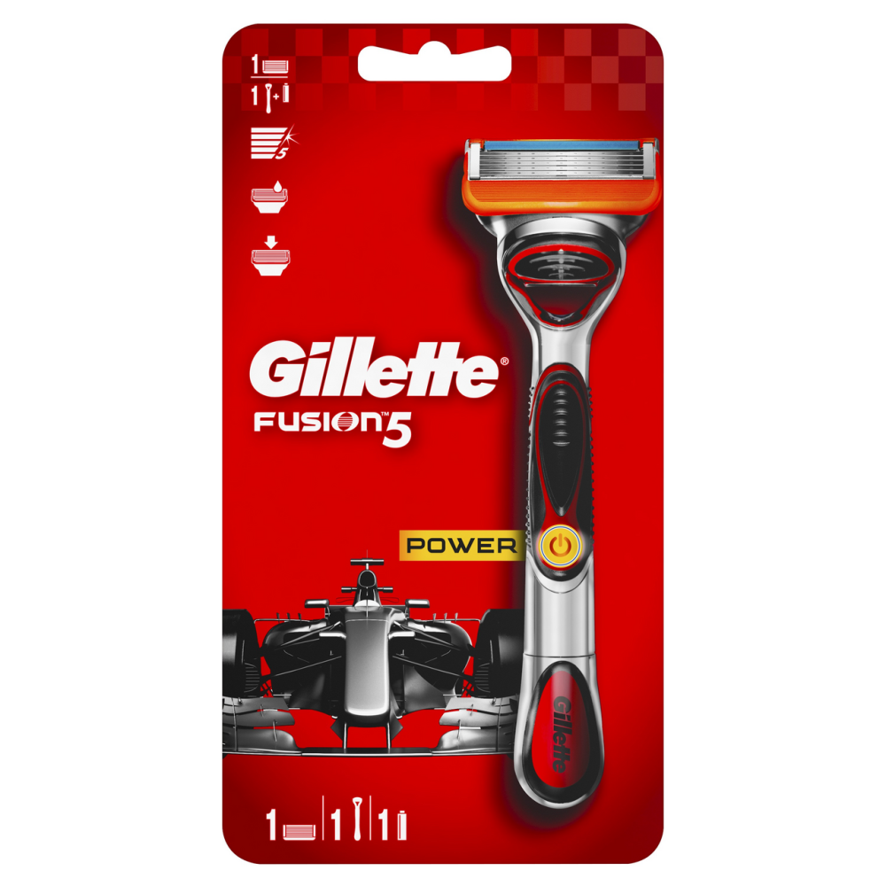 Бритва Gillette Fusion Power с 1 сменной кассетой (с элементом питания)