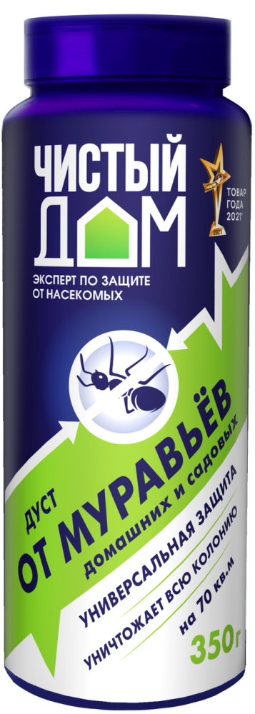 Дуст Чистый дом от муравьев без запаха