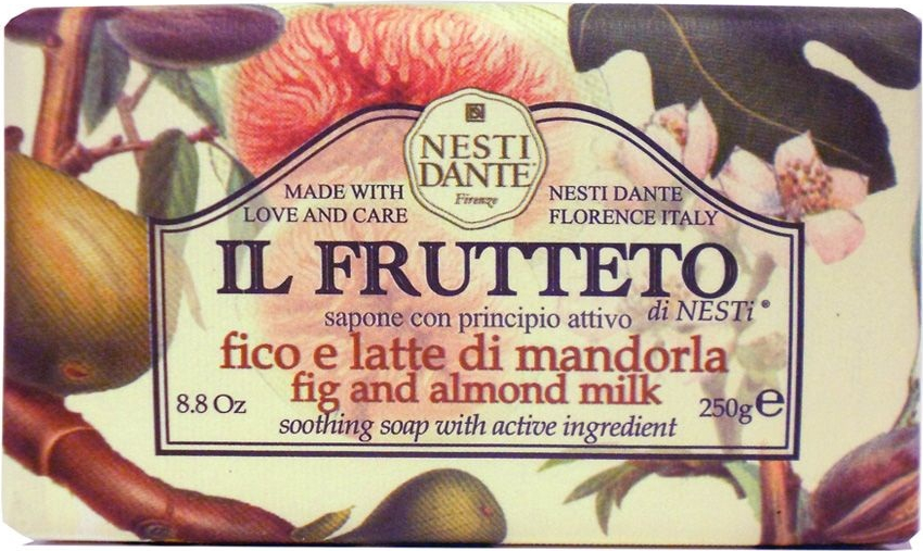 Мыло туалетное Nesti Dante Инжир и миндальное молоко 250 г