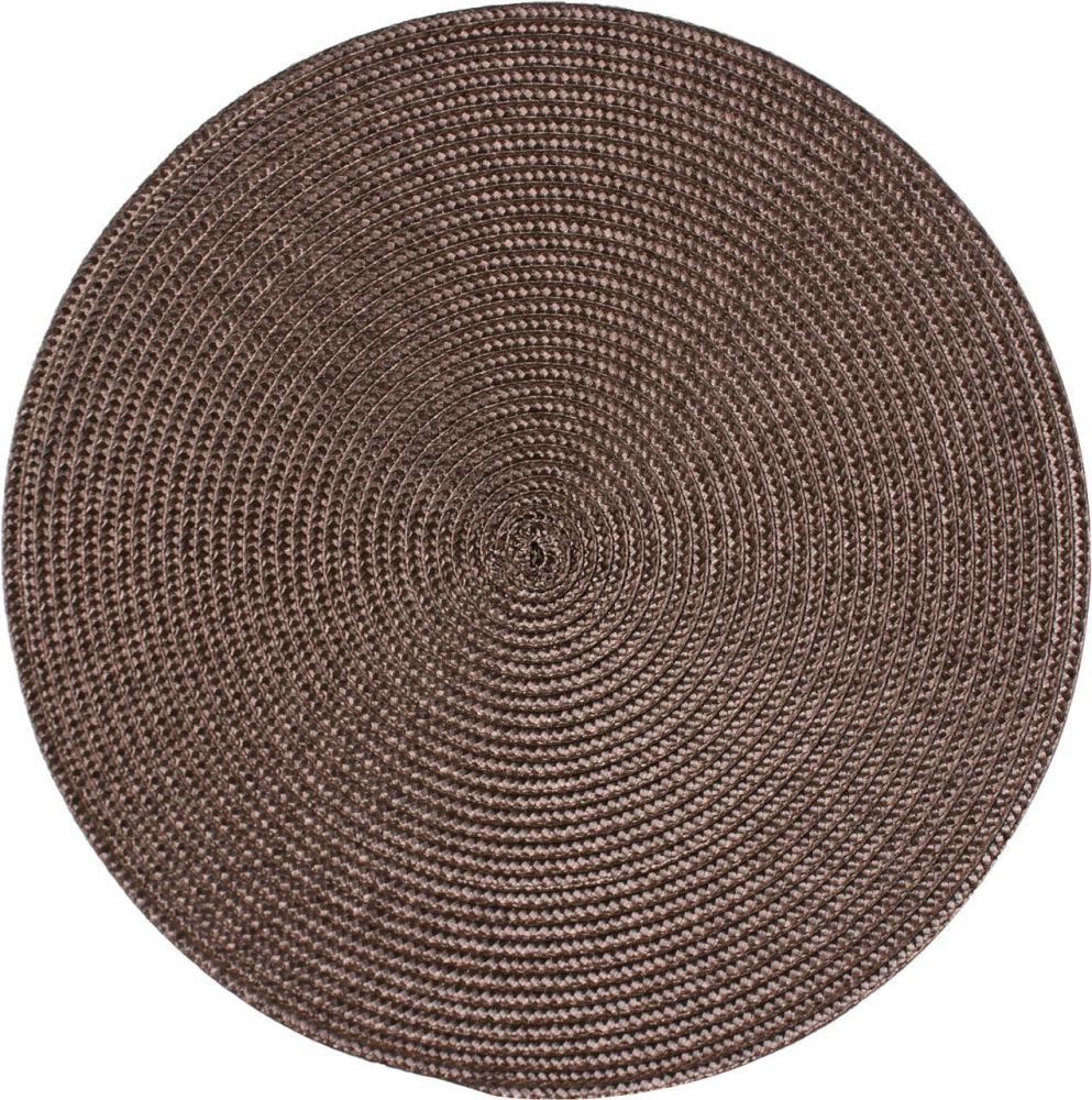 Салфетка Remiling Household коричневая круглая, 38см