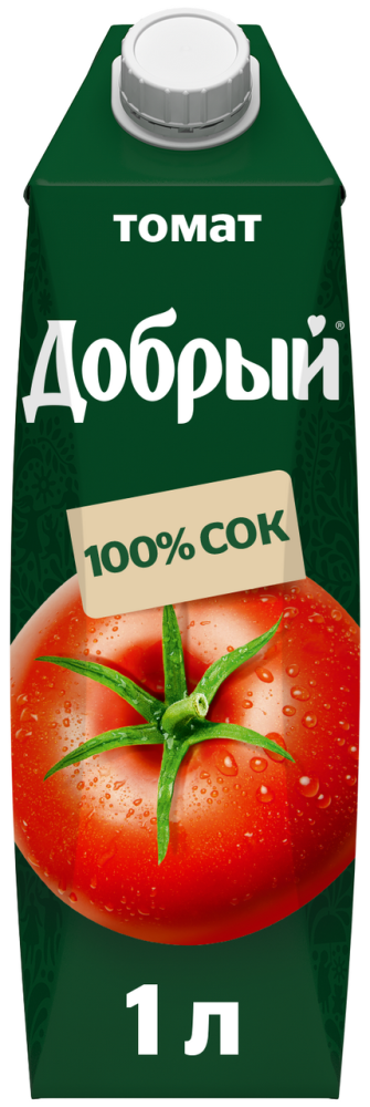 Сок Добрый томатный с мякотью 1л