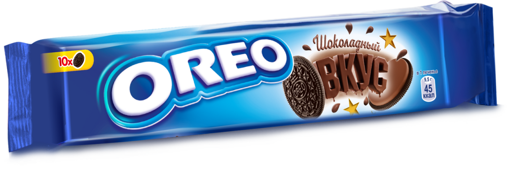 Печенье Oreo с какао и начинкой со вкусом шоколада, 95г