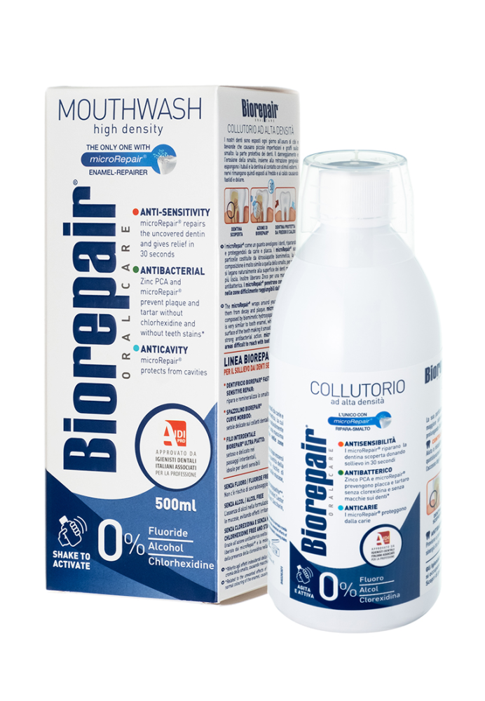 Ополаскиватель Biorepair антибактериальный, 500мл