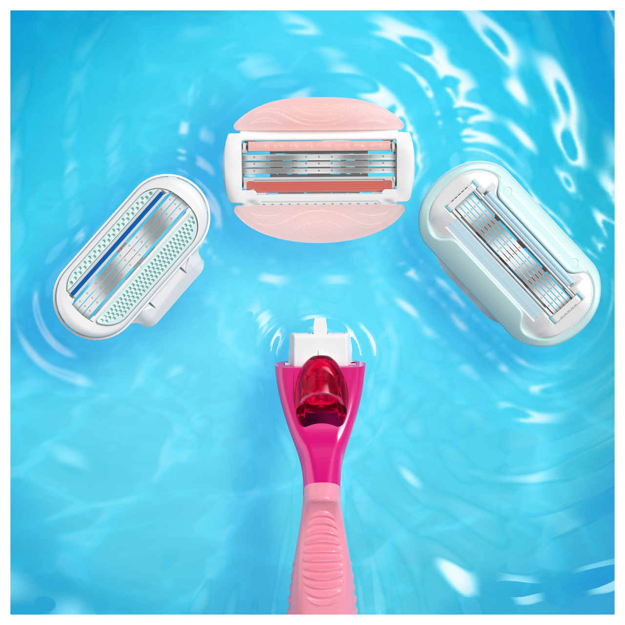Кассеты сменные для бритья Venus SPA Breeze, 4шт