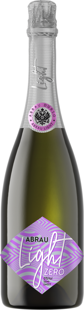 Напиток винный безалкогольный Абрау Дюрсо Лайт газированный, 0.75л