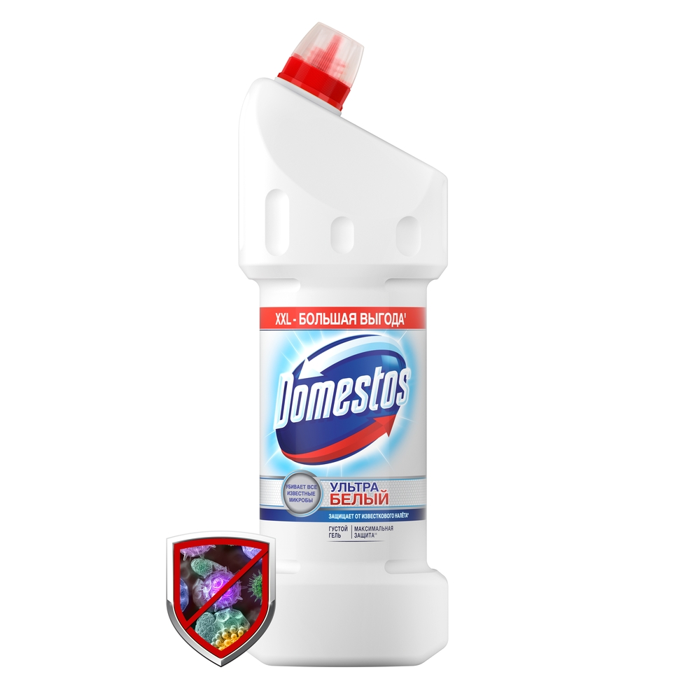 Средство чистящее для унитаза Domestos Ультра белый 1.5 л
