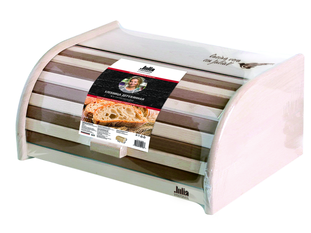 Хлебница Fackelmann Nature деревянная