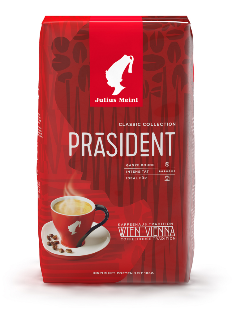 Кофе Julius Meinl Prasident в зернах 1 кг
