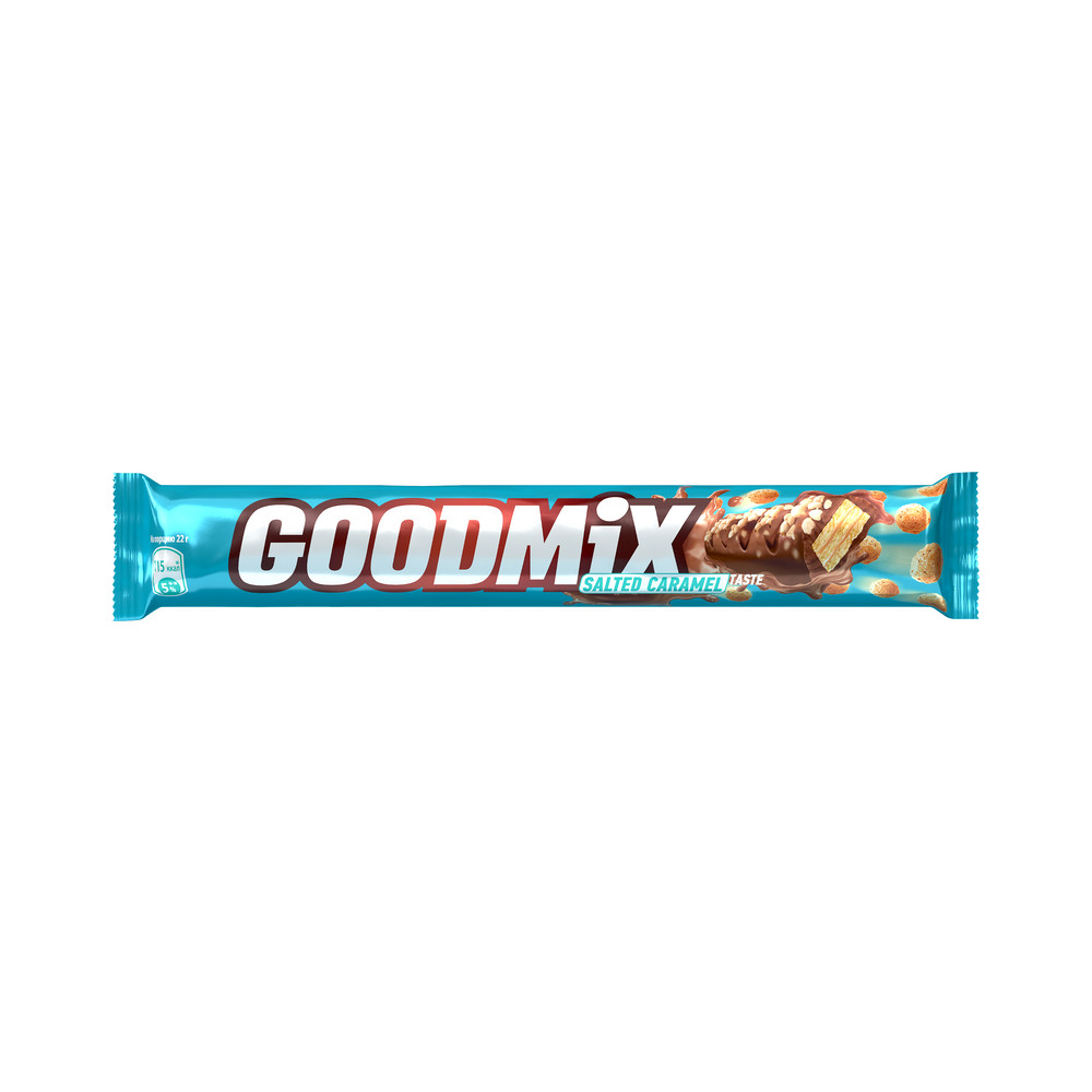 Батончик Goodmix соленая карамель, 44г