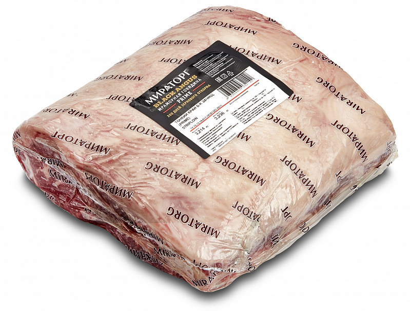 Стриплойн-стейк говяжий Мираторг охлажденный ~1 кг