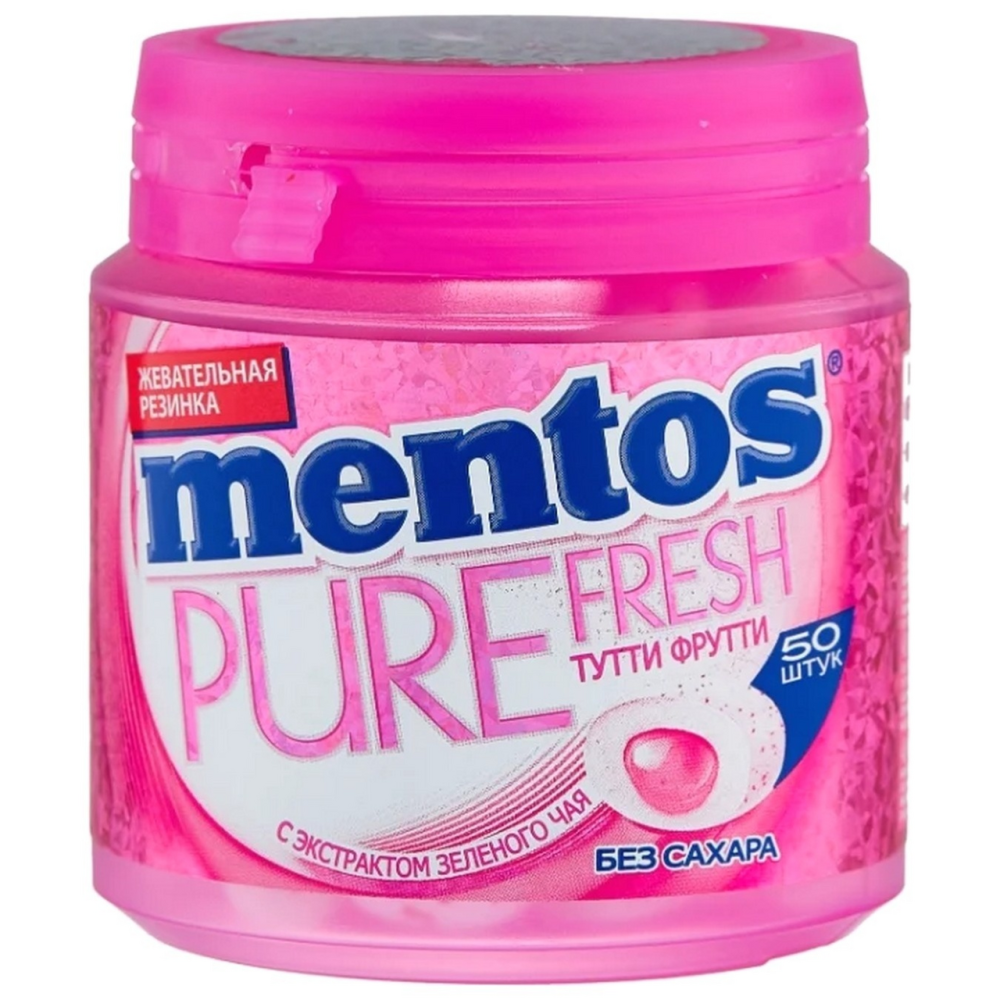 Жевательная резинка Mentos Pure Fresh тутти фрутти 100 г